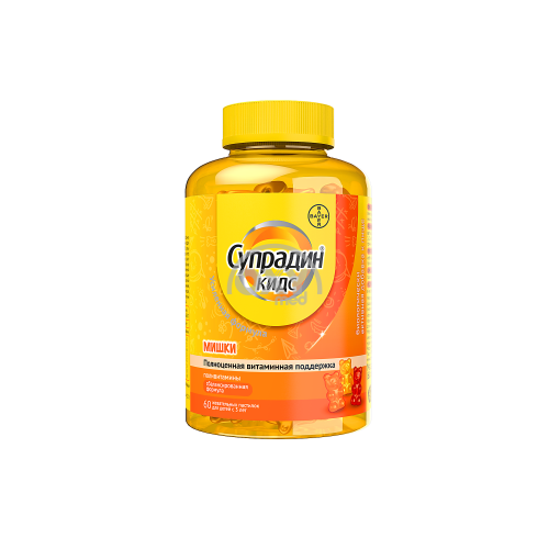 product-Supradin Kids Bears 4g No 60 pastasi chaynalgan.